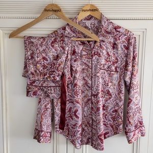 Victorias Secret • Silky-Persian Style Print-Pajamas